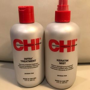 NEW 12 OZ. CHI Infra Treatment & 12 OZ. Keratin Mist